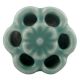 Sea Green Tiny Flower Ceramic Cabinet Knobs Online